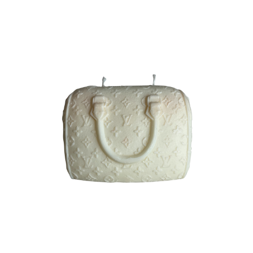 Monogram Satchel Bag Candle